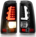 DWVO LED Tail Lights Assembly Compatible with 1999 2000 2001 2002 2003 2004 2005 2006 Chevy Silverado 1500 2500 & 99-02 GMC Sierra 1500 2500 3500 Pickup Truck Replacement Taillights Tail Lamps