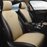 Red Seat Covers Universal Leather Seat Cover Comfortable Car Seat Cover 2/3 Covered 11PCS Fit Car/Auto/SUV (A-China red)