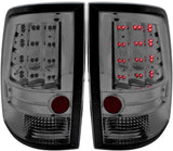 ANZO USA 311144 Black Tail Light Assembly - (Sold in Pairs)