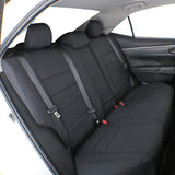 EKR Custom Fit Neoprene Car Seat Covers for Select Subaru Forester 2014 2015 2016 2017 2018 - Neoprene (Black)