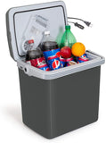 K-Box Electric Cooler and Warmer for Car and Home - 34 Quart (32 Liter) - Dual 110V AC House and 12V DC Vehicle Plugs