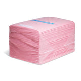 New Pig Hazmat Mat Pad, 14 oz Absorbency Per Pad, Absorbs Hazardous Chemicals - Acids, Bases & Unknowns, Lightweight, 20" x 15", Pink (200 Pads), MAT302