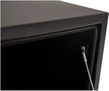 Buyers Products - 1703355 Underbody Truck Box with Slanted Back, Black Steel, 14/10.5 x 12 x 30 Inches
