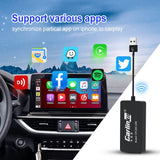 CarlinKit 2.0 Wireless CarPlay Adapter dongle for Audi Factory Wired CarPlay Cars, Compatible with Audi A3 A4 A5 A6 A7 Q7 Q2 R8 Q5 MMI 2017 2018 2019 2020 2021, Convert Wired to Wireless CarPlay
