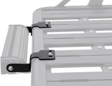 Rhino Rack LED Light Bar Bracket for Pioneer Platform, Tray, Elevation, Black, Small