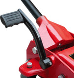 BIG RED TAM83012 Torin Pro Series Hydraulic Floor Jack with Single Quick Lift Piston Pump and Foot Pedal, 3.5 Ton (7,000 lb) Capacity, Red