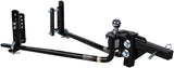 Fastway e2 2-Point Sway Control Round Bar Hitch, 94-00-1033, 10,000 Lbs Trailer Weight Rating, 1,000 Lbs Tongue Weight Rating, Weight Distribution Kit Does NOT Include Hitch Shank Or Ball