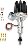 PerTronix D130700 Flame-Thrower Plug and Play Vacuum Advance Black Cap Billet Electronic Distributor with Ignitor II Technology for Ford Small Block