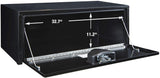 Buyers Products 1703305 Black Steel Underbody Truck Box with T-Handle Latch, 14 x 16 x 36 Inch