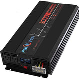 2000W Power Inverter, Pure Sine Wave Car Inverter DC 12V to AC 120V with Wireless Remote Control, LCD Digital Display Power Converter with Triple AC Outlets 1 USB Port for Travel/Camping/Power Outage