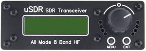 USDX USDR SDR Transceiver All Mode 8 Band HF Ham Radio QRP CW Transceiver with Mic