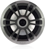 Fusion, EL Series, 6.5" 80-Watt Shallow Mount Speaker Pair, RGB LED Lighting, Sports Grey Grille, EL-FL651SPG, a Garmin Brand