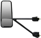 PETAPARTS PBP 35-059 Kenworth Door Mirror with Arm (Passenger Side, T660 T600 T370 T270 T800, Power Heated Black)