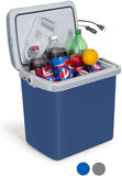 K-Box Electric Cooler and Warmer for Car and Home - 34 Quart (32 Liter) - Dual 110V AC House and 12V DC Vehicle Plugs
