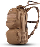 Source Tactical Commander 10L Hydration Pack with 3L WLPS Low Profile Hydration Bladder - Storm High-Flow Push-Pull Drinking Valve - MOLLE Webbing for Equipment Attachment