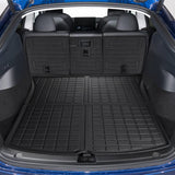 CENFUN for 2020-2022 Tesla Model Y All Weather Cargo Liner Mat with Backrest Mats, 5-Seat Tesla Model Y Interior Accessories Protective mat(Set of 4)