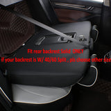 EKR Custom Fit Full Set Car Seat Covers for Select Honda Accord LX 2018 2019 2020 2021 2022 - Leatherette(Red )