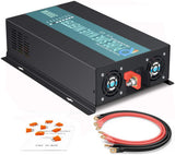 WZRELB Full Power Full Power Endurable Led Display 800W Pure Sine Wave Solar Inverter 12Vdc to 120Vac, (RBP80012B1)
