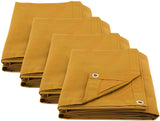 Mytee Products 12' x 20' Tan Canvas Tarp 12oz Heavy Duty Water Resistant