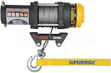 Superwinch 1135220 Terra 35 3500lbs/1591kg single line pull with roller fairlead, handlebar mnt toggle, handheld remote