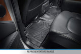 SMARTLINER All Weather Custom Fit Floor Mats 3 Row Liner Set Black Compatible with 2019-2022 Nissan Armada / Infiniti QX80