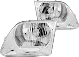 Anzo USA 111083 Ford F-150 Black Headlight Assembly - (Sold in Pairs)