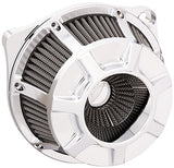 Arlen Ness 18-932 Chrome Inverted Series Air Cleaner Kit