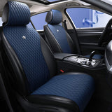 Red Seat Covers Universal Leather Seat Cover Comfortable Car Seat Cover 2/3 Covered 11PCS Fit Car/Auto/SUV (A-China red)