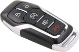 Keyless2Go Replacement for 5 Button Ford Proximity Smart Key for Ford M3N-A2C31243300 164-R8117-2 Pack