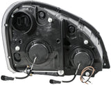 GG Grand General 89402 Freightliner Cascadia Projector Headlight with White LED Running Light for 2008 and Newer – Driver Side, Matte Black
