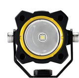 KC HiLiTES 269 FLEX LED Single Spread Lighting System -Pair (Includes Switch and Wiring Harness with Waterproof Connectors)