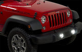 Putco 12005 Wrangler JK Luminix High Power LED Fog Lamps with H10 Harness, 1 Pair