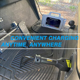 Cllena Waterproof 18 AMP EZGO TXT Battery Charger for 36 Volt Golf Carts - Powerwise D Style Plug