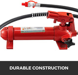 Mophorn 6 Ton Porta Power Kit 1.2M (78.7 inch) Oil Hose Hydraulic Car Jack Ram Autobody Frame Repair Power Tools for Loadhandler Truck Bed Unloader Farm and Hydraulic Equipment Construction