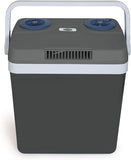 K-Box Electric Cooler and Warmer for Car and Home - 34 Quart (32 Liter) - Dual 110V AC House and 12V DC Vehicle Plugs