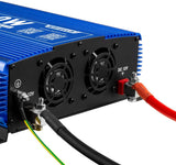 Kinverch 2000W Pure Sine Wave Inverter 12V DC to 110V AC Power Inverter for Car/Truck/RV with 3 AC Outlets &1USB Ports &Bluetooth Remote Control