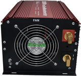 DC12V to AC110V60Hz Pure SINE Wave Power Inverter with Continuous Output Power 3000W,4 American SOCKE and LCD Wire Remote KIT.