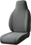 Fia OE37-35 CHARC Custom Fit Front Seat Cover Split Seat 40/20/40 - Tweed, (Charcoal)