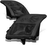 DNA Motoring HL-OH-078-SM-AM Smoke Lens Amber Headlights Replacement For 07-09 Sentra