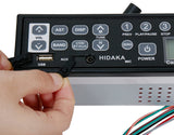 Generic Amon Tech 12v24v Bluetooth Car Excavator Radio AUX-in Slot Fmam USB Mic Mp3 for Hitachi Komatsu Kato