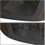 DNA Motoring Smoked clear HL-LB-SIERRA99-SM-CL1 4PCs LED DRL Strip Headlight+Bumper Lamp[99-07 GMC Sierra/Yukon]