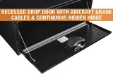 Buyers Products 1703305 Black Steel Underbody Truck Box with T-Handle Latch, 14 x 16 x 36 Inch