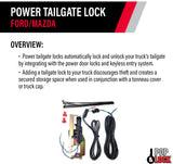 Pop & Lock PL8200 Power Tailgate Lock for Ford/Mazda (for Tailgate Without OEM Lock)
