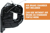 Buyers Products PH50 50 Ton Capacity 6-Hole Mount Air Compensated Pintle Hook