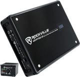 Rockville Krypton-M5 8000 Watt Peak / 2000w RMS Mono 1 Ohm Car Amplifier Amp