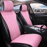 Red Seat Covers Universal Leather Seat Cover Comfortable Car Seat Cover 2/3 Covered 11PCS Fit Car/Auto/SUV (A-China red)