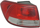 TYC 11-6780-00-1 Replacement Left Tail Lamp Compatible with KIA Sorento