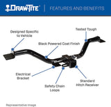 Draw-Tite 75685 Max-Frame Receiver, 2"