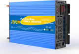 Solinba 2000w Car Power Inverter Converter Peak 4000w Converter DC24v to AC110v 60Hz+Romote Controller