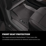 Husky Liners Weatherbeater Series | 2nd Seat Floor Liner - Black | 14951 | Fits 2016-2022 Toyota Tacoma Double Cab 1 Pcs